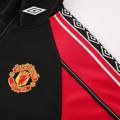 Moška rdeče-črna jakna Manchester United 2025/26