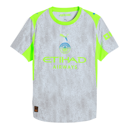 Manchester City Nogometni dres Tretji 2025/26 Authentic