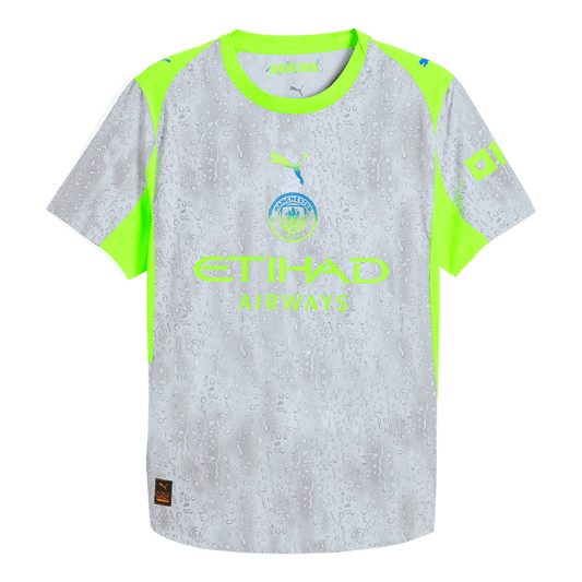 Manchester City Nogometni dres Tretji 2025/26 Authentic