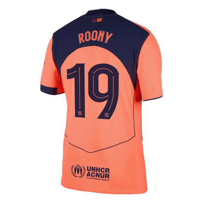 Barcelona Nogometni dres Tretji 2025/26 Authentic ROONY #19
