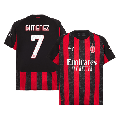 GIMENEZ #7 AC Milan Dres Domači 2025/26