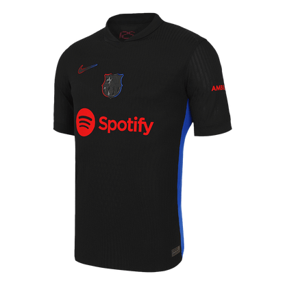 Authentic RAPHINHA #11 Barcelona 2024/25 Black - UCL (prejšnji sponzor)
