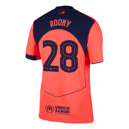 Barcelona Nogometni dres Tretji 2025/26 Authentic ROONY #28
