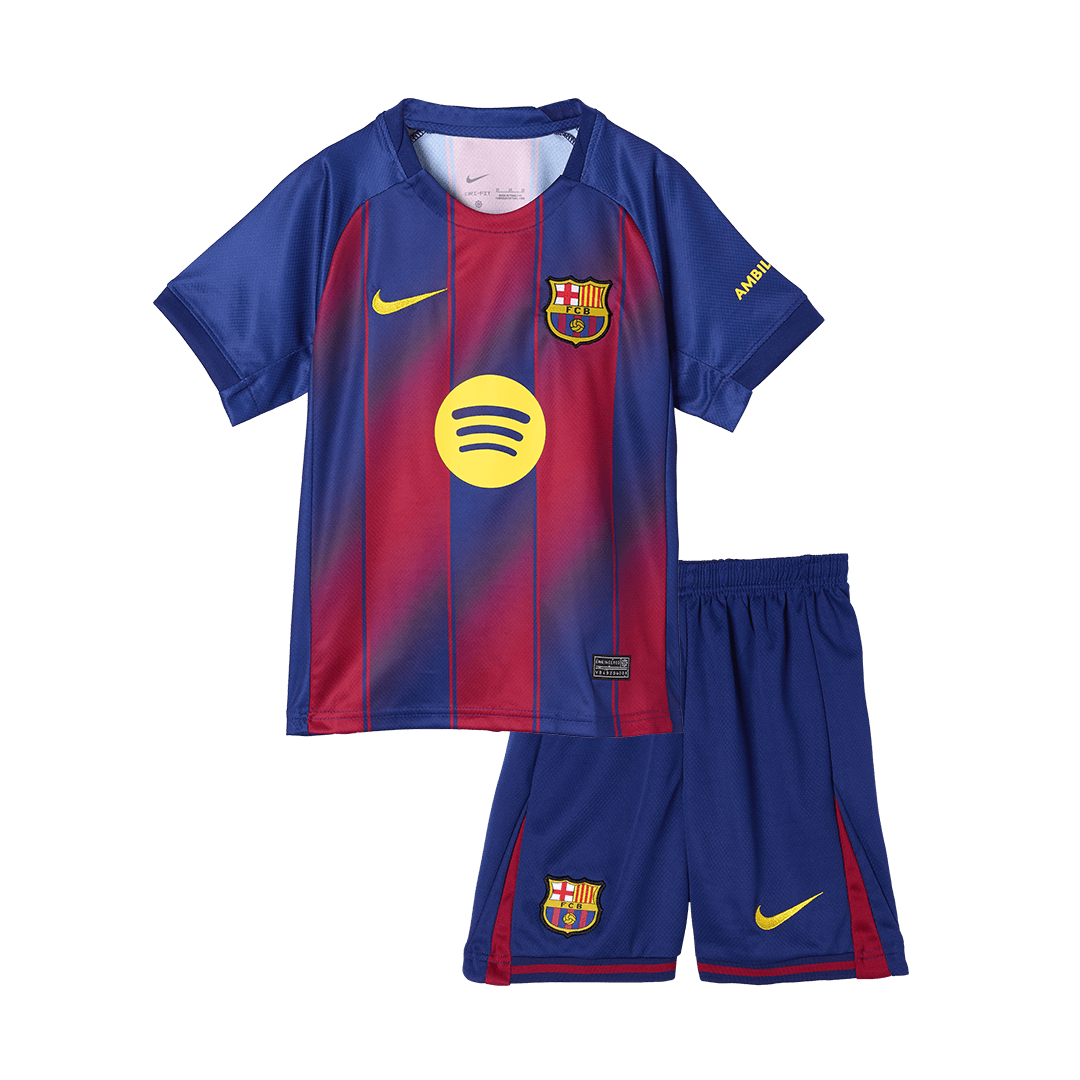 Barcelona Mini Home Kit 2025/26