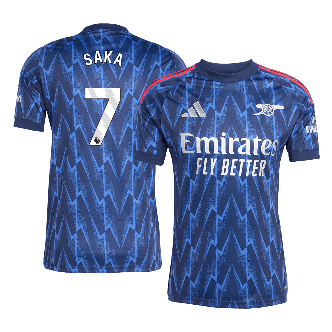 SAKA #7 Arsenal Dres Gostujoči 2025/26