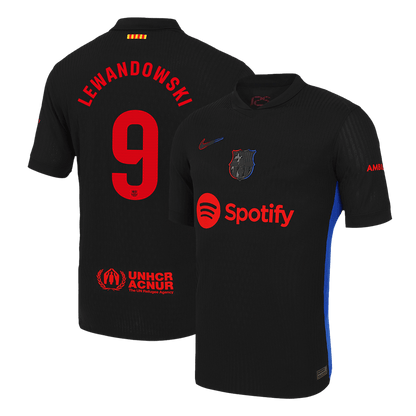 Avtentični nogometni dres LEWANDOWSKI #9 Barcelona v gosteh 2024/25