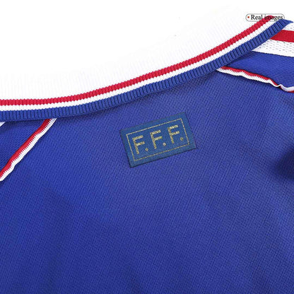 Retro dres France 1998 Zidane 10 Svetovno prvenstvo