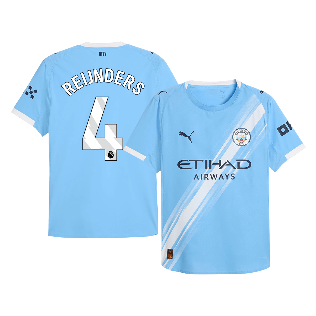 Manchester City Nogometni dres Domači 2025/26 Authentic REIJNDERS #4