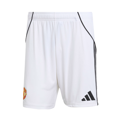 Domači nogometni dres Manchester Uniteda (dres + kratke hlače) 2025/26 rdeč