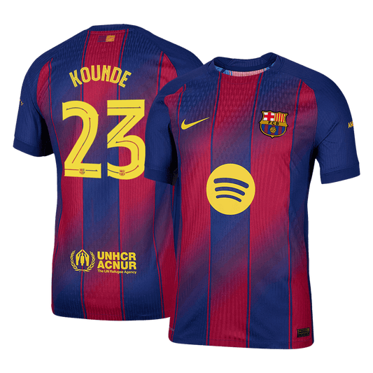 Barcelona Nogometni dres Domači 2025/26 Authentic KOUNDE #23