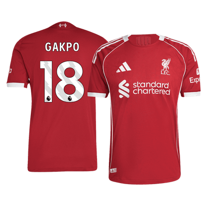 Liverpool Nogometni dres Domači 2025/26 Authentic GAKPO #18