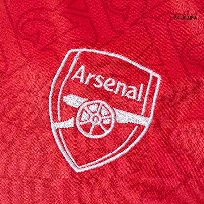 Ženski domači nogometni dres Arsenala 2025/26 rdeč