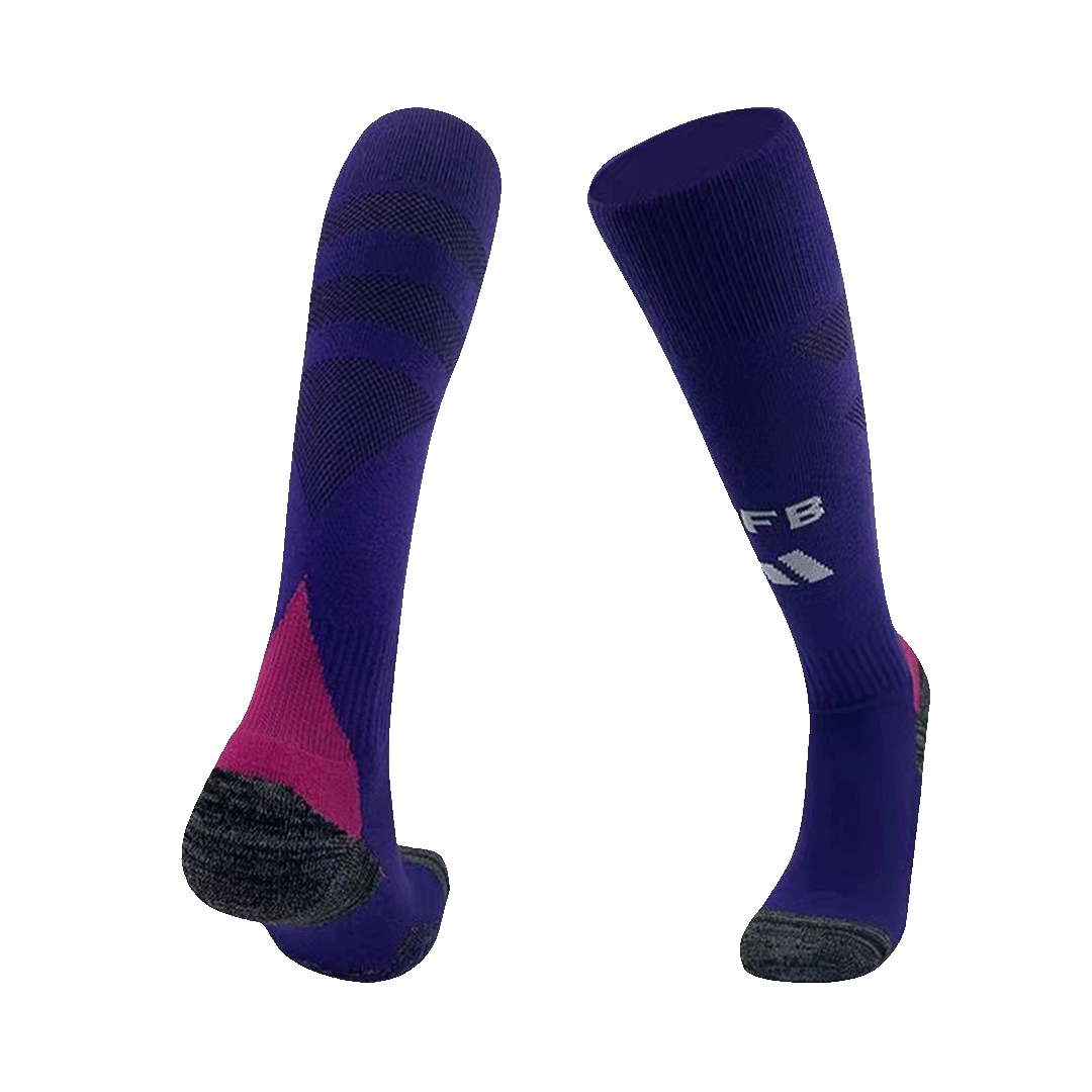 Kid's Germany Away Soccer Jersey Kit(Jersey+Shorts+Socks) Euro 2024