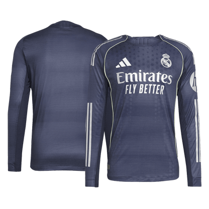 Real Madrid Nogometni dres Gostujoči 2025/26 Dolgi rokavi Authentic