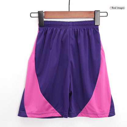 Kid's Germany Away Soccer Jersey Kit(Jersey+Shorts+Socks) Euro 2024