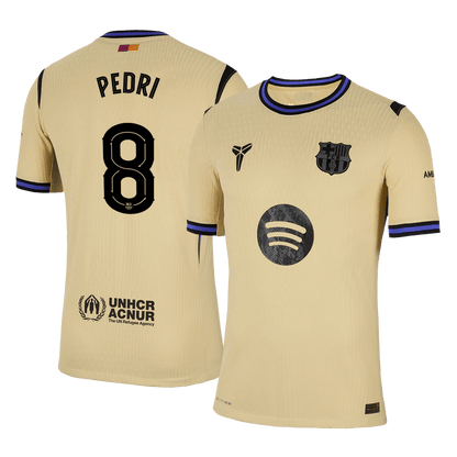 Autentična gostujoča majica PEDRI #8 Barcelona 2025/26 - UCL