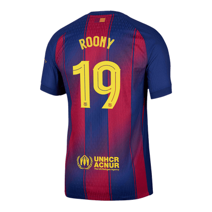 Barcelona Nogometni dres Domači 2025/26 Authentic ROONY #19
