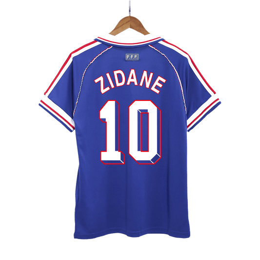 Retro dres France 1998 Zidane 10 Svetovno prvenstvo