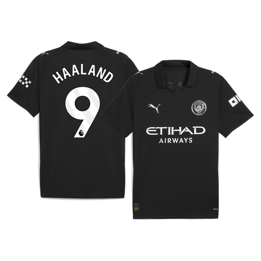 HAALAND #9 Manchester City Dres Gostujoči 2025/26