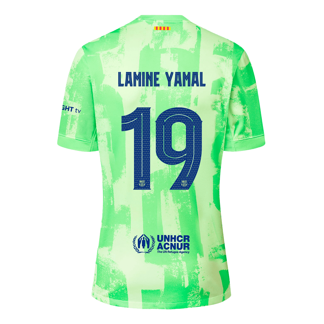 [Super kakovost] Tretji nogometni dres Barcelona LAMINE YAMAL #19 2024/25 UCL