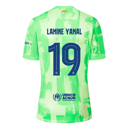 [Super kakovost] Tretji nogometni dres Barcelona LAMINE YAMAL #19 2024/25 UCL