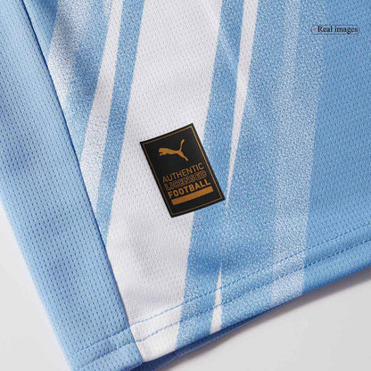 Domači nogometni dres Manchester Cityja (dres + kratke hlače) 2025/26 moder