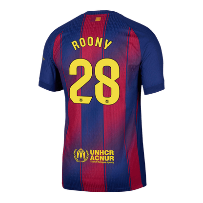 Barcelona Nogometni dres Domači 2025/26 Authentic ROONY #28