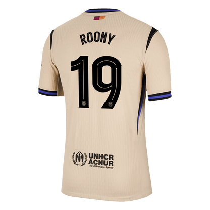 Barcelona Nogometni dres Gostujoči 2025/26 Authentic ROONY #19