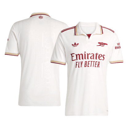 Arsenal Fora Terceira 2025/26 Branco