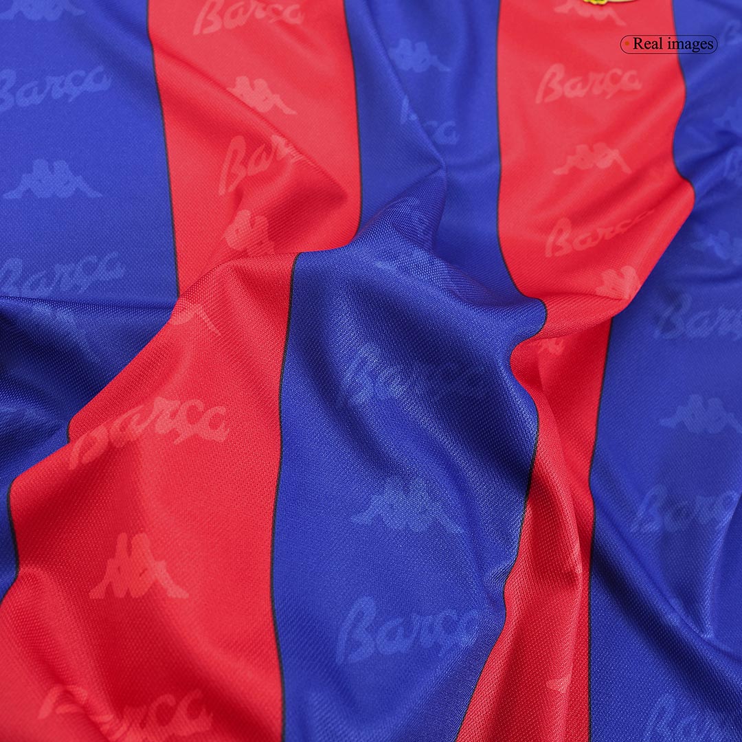 Retro nogometni dres Barcelona Home 1996/97 - rdeč in moder
