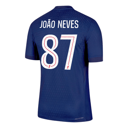 PSG Nogometni dres Domači 2025/26 Authentic JOÃO NEVES #87