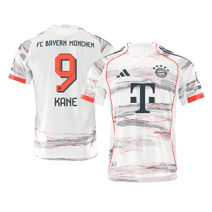 Bayern Munich Nogometni dres Gostujoči 2025/26 Authentic KANE #9