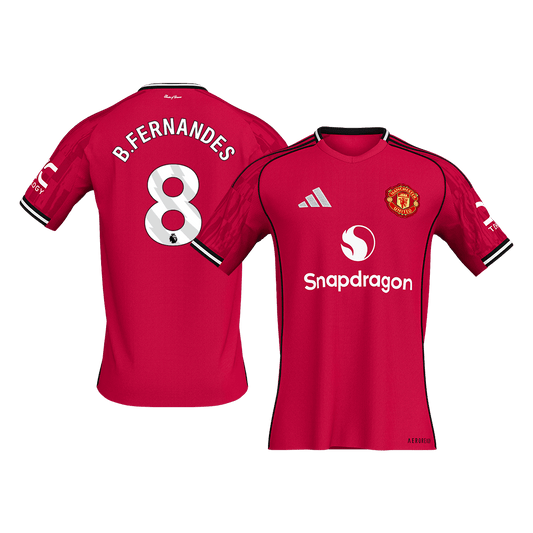 B.FERNANDES #8 Manchester United Dres Domači 2025/26