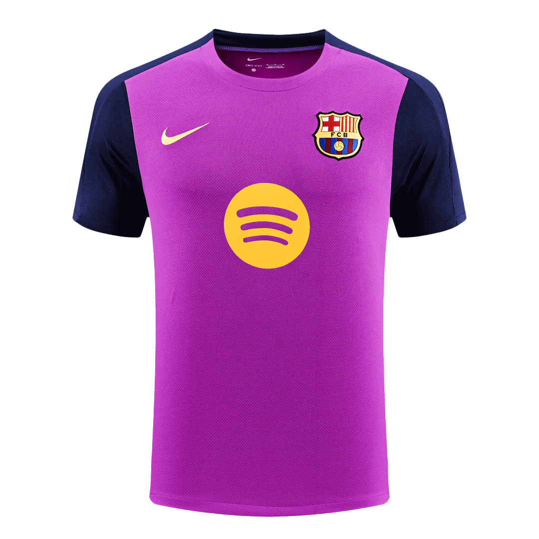 Nogometna majica Barcelona za trening pred tekmo 25/26 vijolična