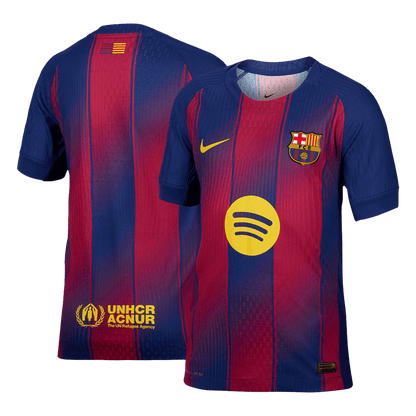 [Super kakovost] Pristna domača nogometna majica FC Barcelona 2025/26 rdeča in modra