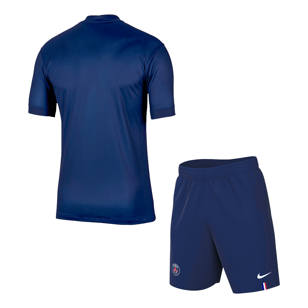 Domači nogometni dres PSG (dres + kratke hlače) 2025/26 mornarsko moder