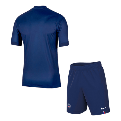 Domači nogometni dres PSG (dres + kratke hlače) 2025/26 mornarsko moder