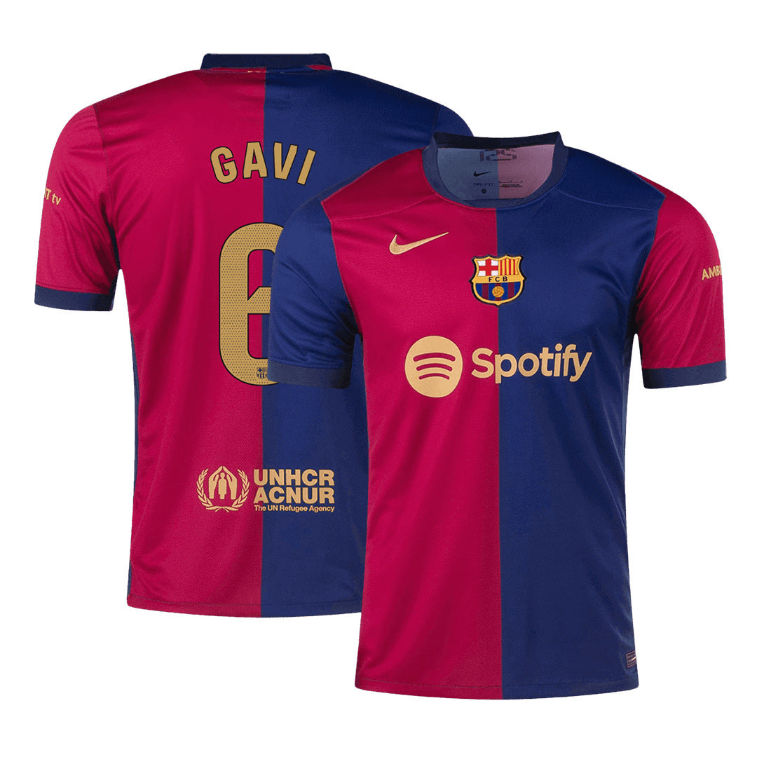 [Super kakovost] Barcelona GAVI #6 Domača moška nogometna majica 2024/25