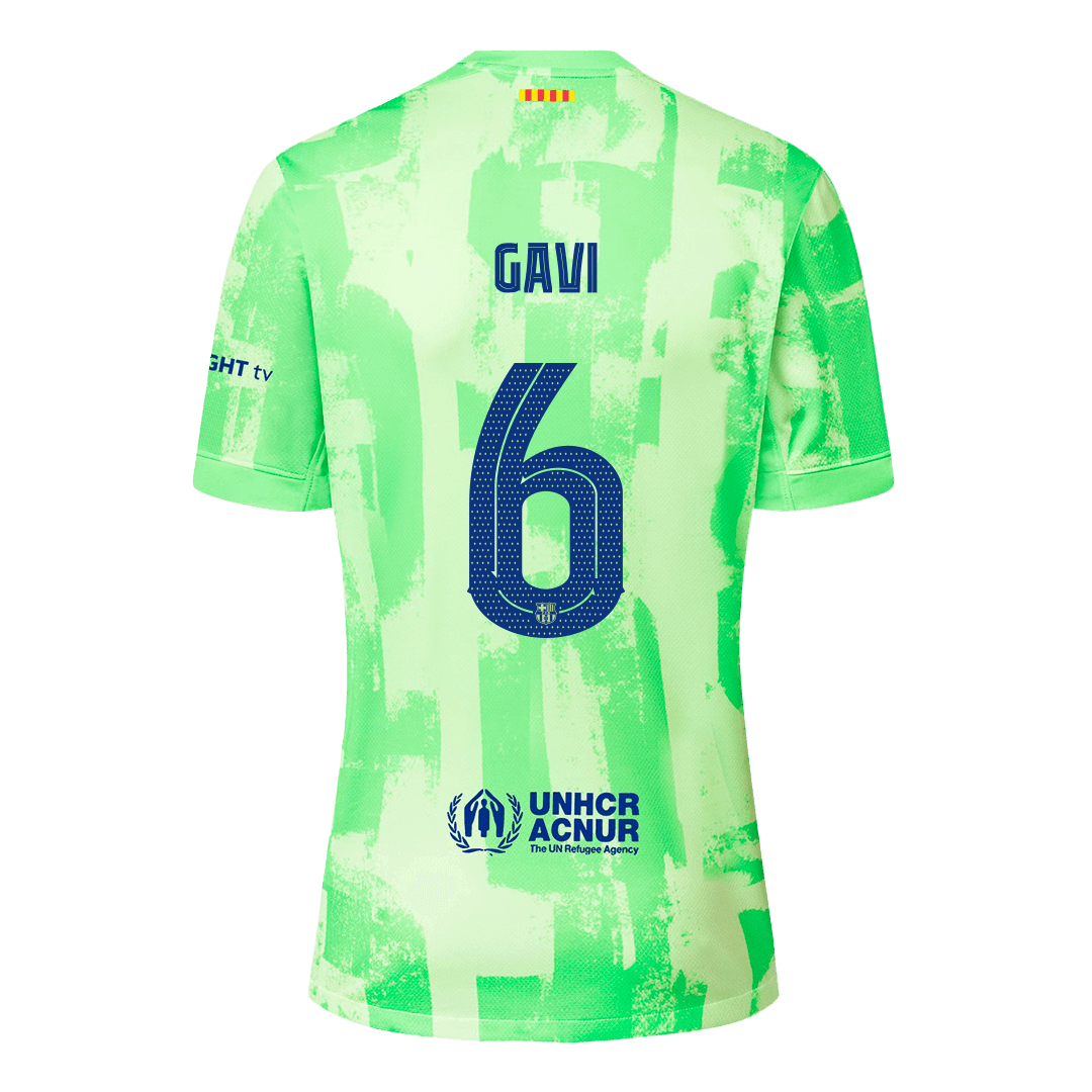 [Super kakovost] Barcelona GAVI #6 Third Away moški nogometni dres 2024/25 UCL