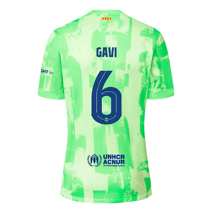 [Super kakovost] Barcelona GAVI #6 Third Away moški nogometni dres 2024/25 UCL