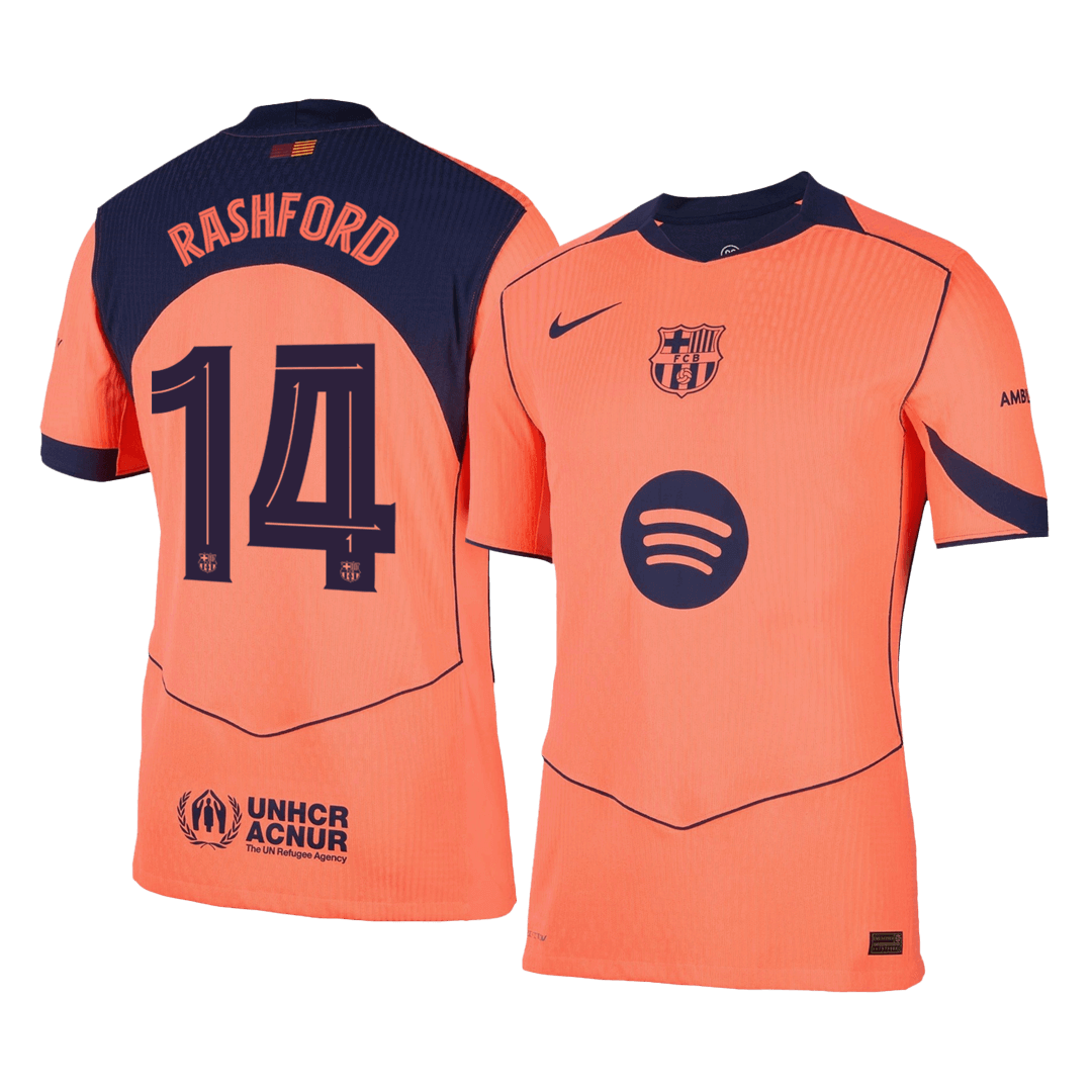 Barcelona Nogometni dres Tretji 2025/26 Authentic RASHFORD #14