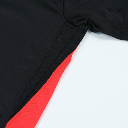 Barcelona 2024/25 Kids Away nogometna majica (majica in kratke hlače) črna (nekdanji sponzor)