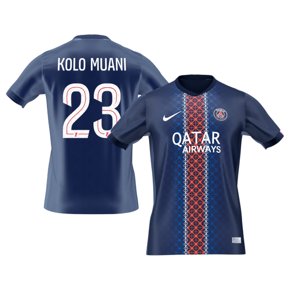 KOLO MUANI #23 PSG Dres Domači 2025/26