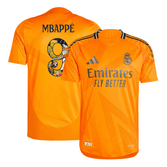 Real Madrid Nogometni dres Gostujoči 2024/25 Authentic MBAPPÉ #9