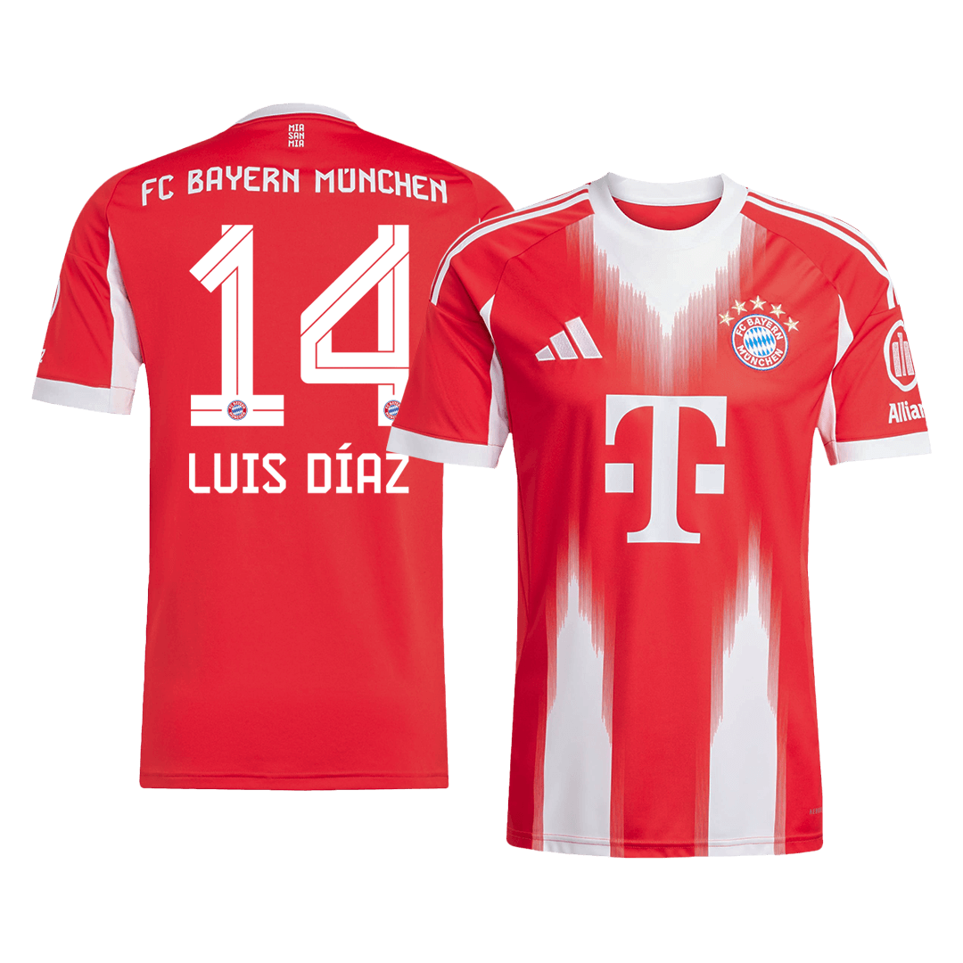 LUIS DÍAZ #14 Bayern Munich Dres Domači 2025/26