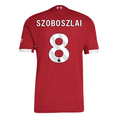 Liverpool Nogometni dres Domači 2025/26 Authentic SZOBOSZLAI #8