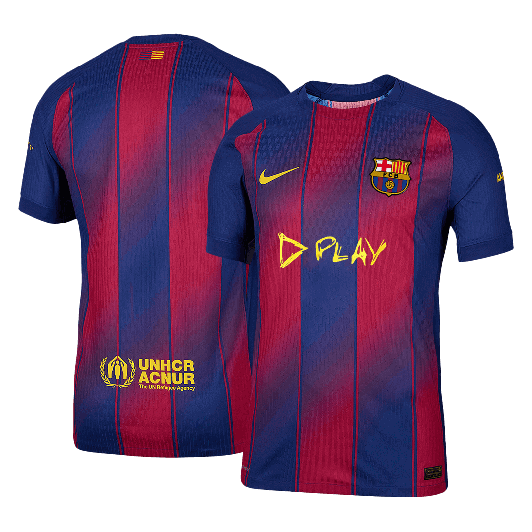 Barcelona Nogometni dres Domači 2025/26 Authentic