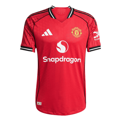Manchester United Nogometni dres Domači 2025/26 Authentic B.FERNANDES #8