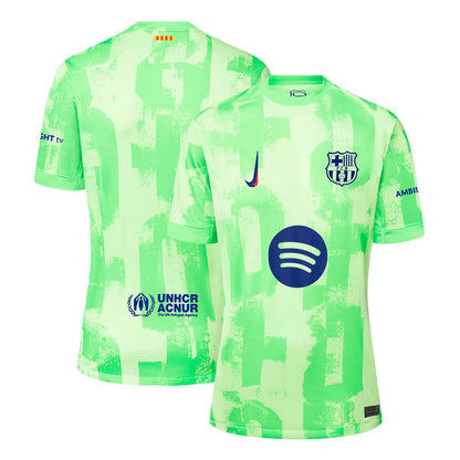 [Super kakovost] Barcelonina moška nogometna majica za tretje gostovanje 2024/25 - (logotip Spotify brez besedila)