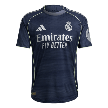 Real Madrid gostujoči kratki rokav 2025/26 avtentičen